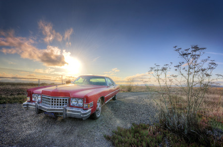 Red carのeditorial素材