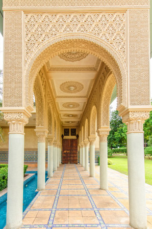 Selangor,Malaysia - October 5, 2014: Details of Moroccan Architecture in Putrajaya Malaysiaのeditorial素材