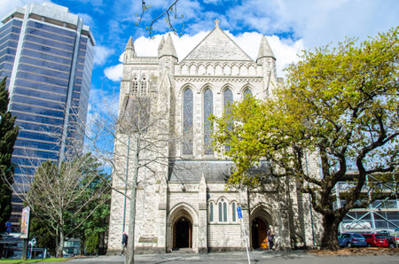 Auckland,New Zealand - September 18,2015 : St Matthew In The City is an non-denominational gay and lesbian community.のeditorial素材