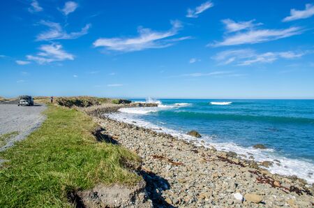 Landscape view of Kaikoura in south island,New Zealand.の写真素材