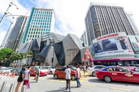 Kuala Lumpur, Malaysia - Dec 4,2017 : Starhill Gallery is a luxury retail mall located in Bukit Bintang shopping district of KL,Malaysia.It is listed as one of Asia's most beautiful shopping mallsのeditorial素材