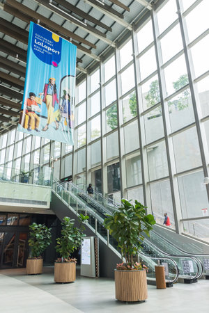 Kuala Lumpur,Malaysia -  June 10,2022 : Interior view of the BBCC (LaLaport Bukit Bintang City...
