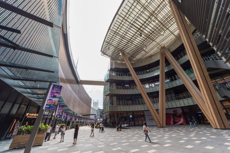 Kuala Lumpur,Malaysia -  June 19,2022 : Exterior view of the LaLaport BBCC is located in Bukit...