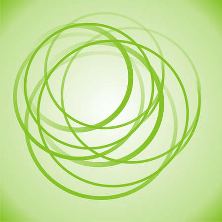green circles backgroundの写真素材
