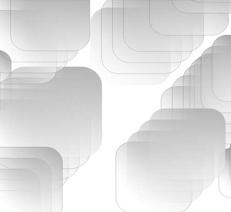 gray colored transparent squaresの写真素材