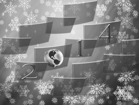  new year, celebrations, , silverの写真素材