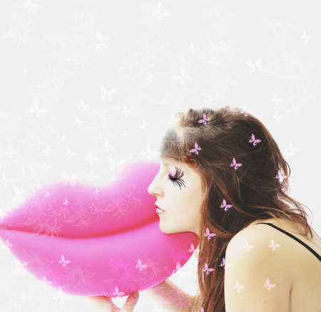 dreamingの写真素材