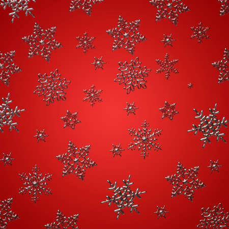 Christmas snowの写真素材