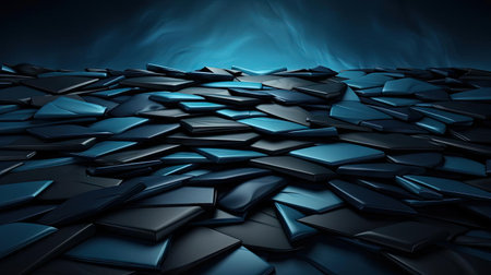 modern abstract black and blue background for modern wallpapers backgroundの素材