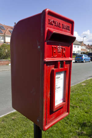 Royal Mail post boxの写真素材