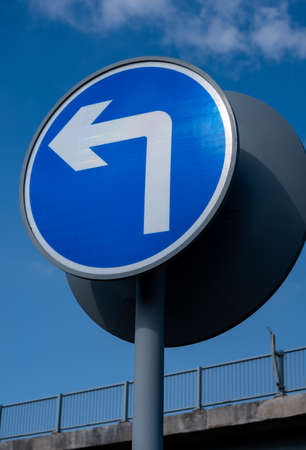 sign near entrance fo Mersey tunnel between Birkenhead and Liverpool in March 2020のeditorial素材