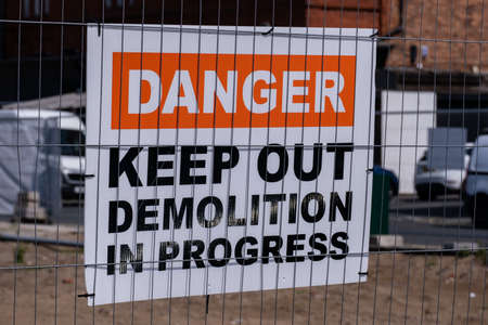 Close up of one way sign on promenade inHoylake Wirral June 2020のeditorial素材