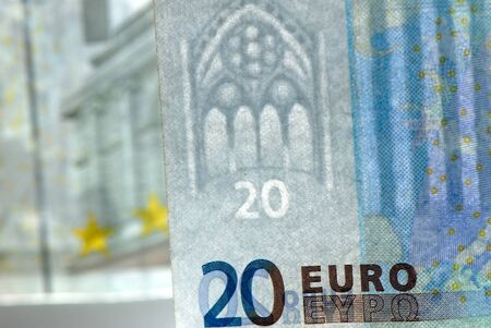 twenty eurosの写真素材