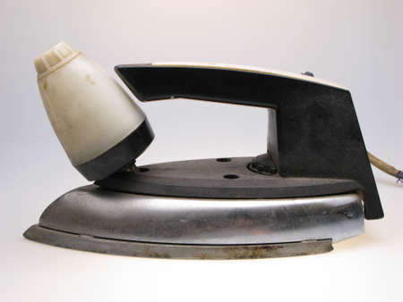 old iron on  light background, close upの写真素材