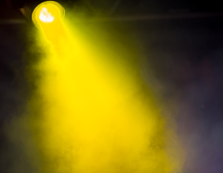 lighting spotlights in the music and nightclub lighting effectsの写真素材