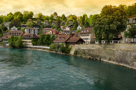 general views of the city of Bern, Switzerland