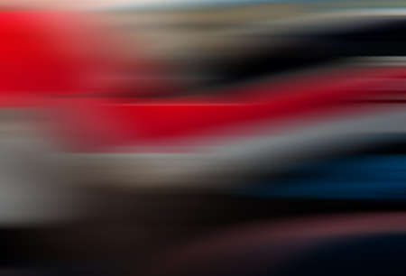 abstract dynamic composition -  blurred coloredの写真素材