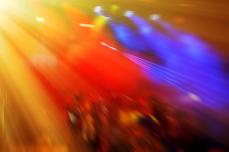 night concert on the stage