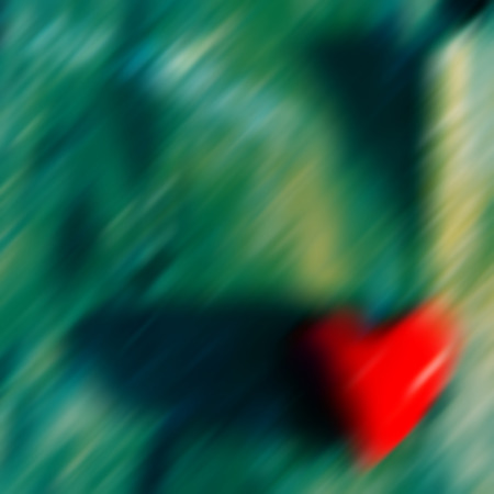 blurred background, heart, valentines dayの写真素材