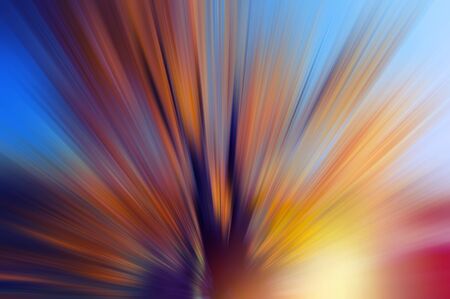 abstract background blur, radial color linesの写真素材