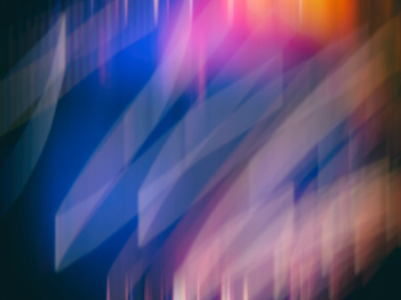 abstract composition, vertical lines and spots
