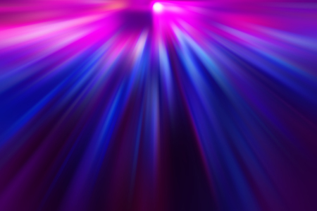 Radial colored rays, abstract blurred background