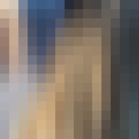 Abstract modern multicolored mosaic background square elementsの写真素材
