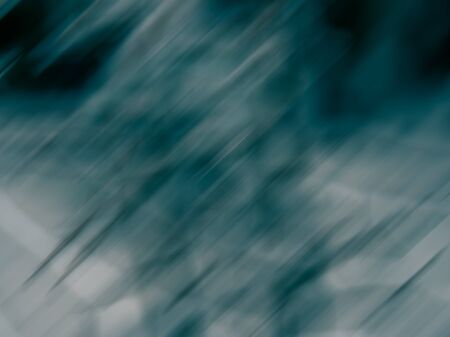 Abstract diagonal spots and lines in blue tonality, blurred backgroundの写真素材