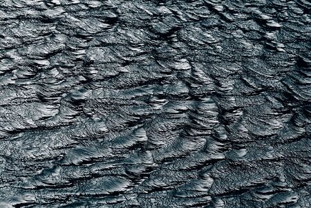 Surface of water and waves, dark tonality. Background for web page design.