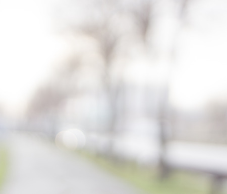 Cars are driving along the road.  Blurred light background. City. Urban.の写真素材