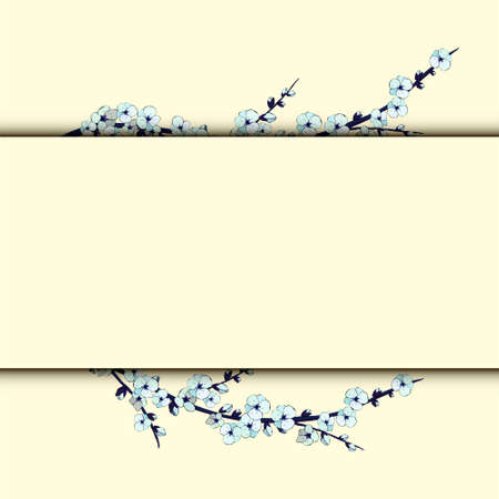 sacura flower pattern vector eps 10 abstractのイラスト素材