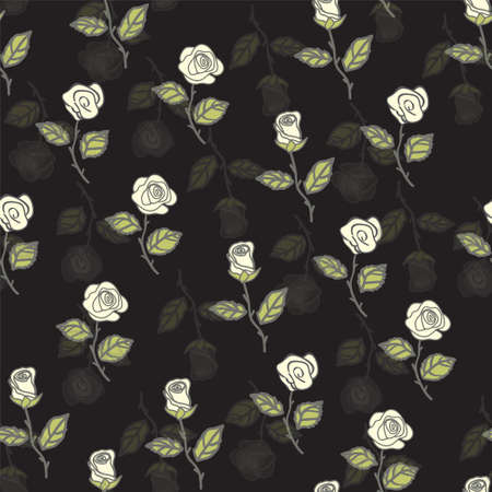 Abstract seamless painted background.のイラスト素材