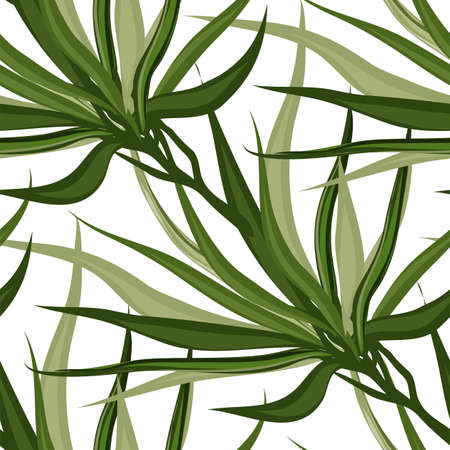 A seamless pattern with leafのイラスト素材