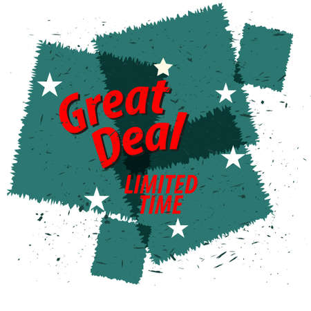 Great Deals  Sign Illustration Design Vector EPS 10のイラスト素材