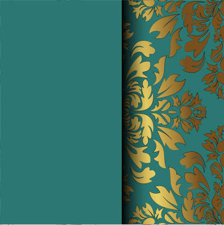 Royal damask pattern for fabric design. Wallpaper baroque, damaskのイラスト素材