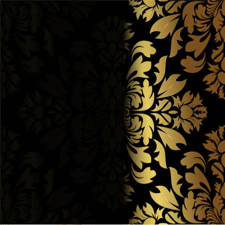 Royal damask pattern for fabric design. Wallpaper baroque, damask