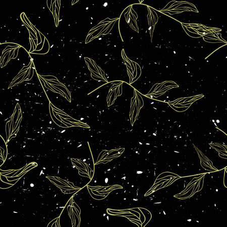 Branch with leaves vector illustration eps 10