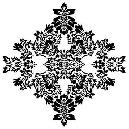 Islamic damask card for paper design. Vintage wallpaperのイラスト素材