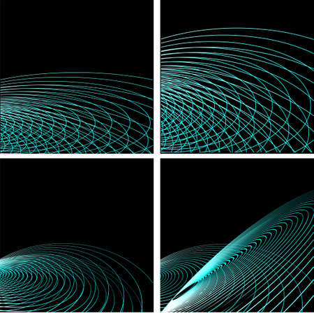 Banner with blue line, great design for any purposes. Abstract flyer design backgroundのイラスト素材