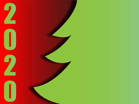 Abstract christmas card on white background. Christmas holiday pattern. Holiday background. Greeting...