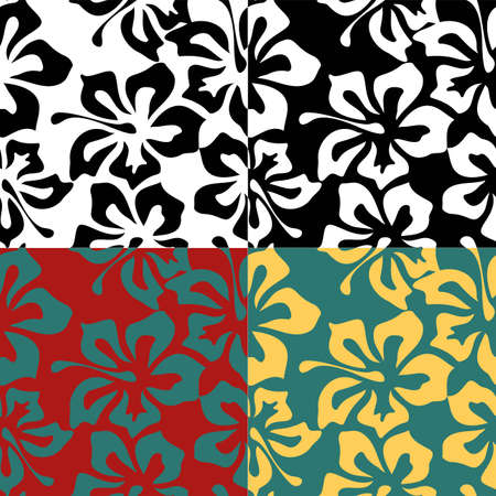 Modern abstract black seamless pattern on white backdrop. Abstract repeat background. Textile design. Modern floral background. Beautiful illustration for decoration design. Seamless floral pattern.のイラスト素材