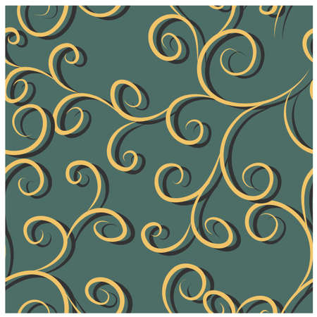 Modern abstract illustration with colorful vintage pattern. Vector seamless texture. Vector abstract graphic design. Trendy wallpaperのイラスト素材