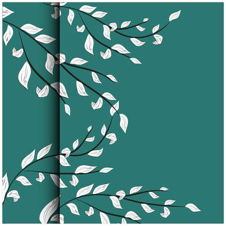 Spring floral vector illustration. Vector illustration design. Beauty fashion design. Abstract background.のイラスト素材