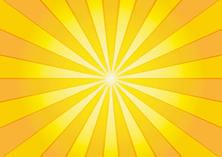 Orange sunburst backgroundのイラスト素材