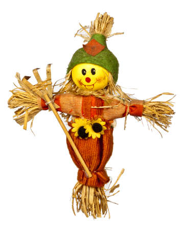 A doll made of strawの写真素材