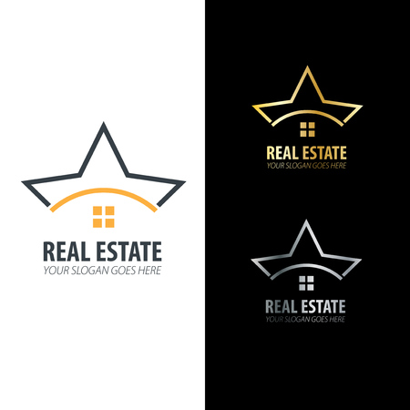Real Estate Building Design Logo for Companyのイラスト素材