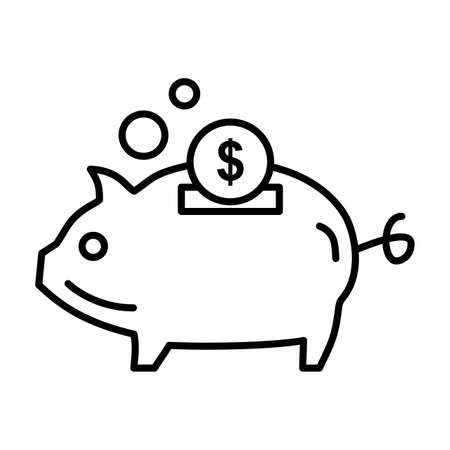 Modern vector line icon for web and graphic design special for your design and other projectsのイラスト素材