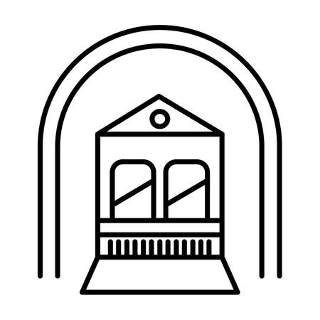 Modern vector line icon for web and graphic design special for your design and other projectsのイラスト素材