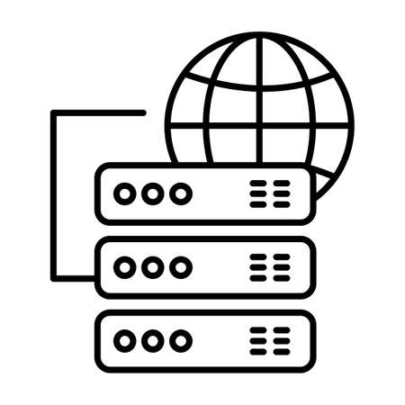 Modern vector line icon for web and graphic design special for your design and other projectsのイラスト素材