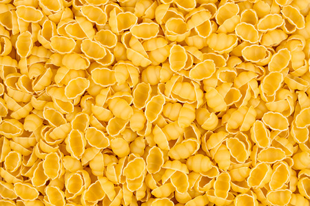 texture of raw gnocchi noodles pasta italian food macro close-up backgroundの写真素材